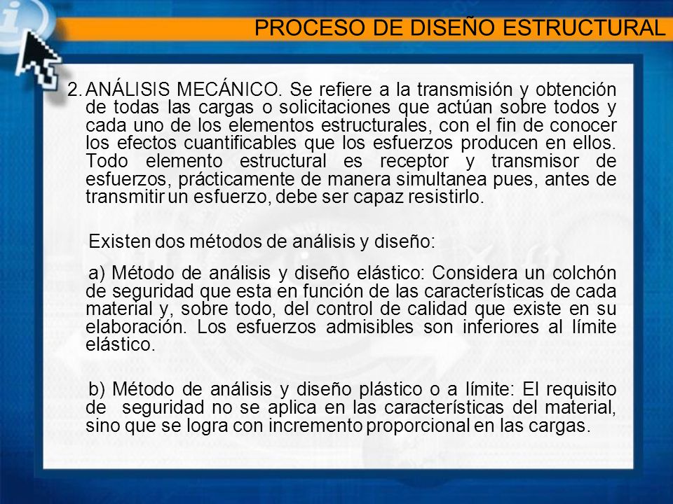 PROCESO DE DISEÑO ESTRUCTURAL