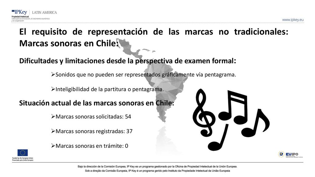 El requisito de representación de las marcas no tradicionales: Marcas sonoras en Chile: