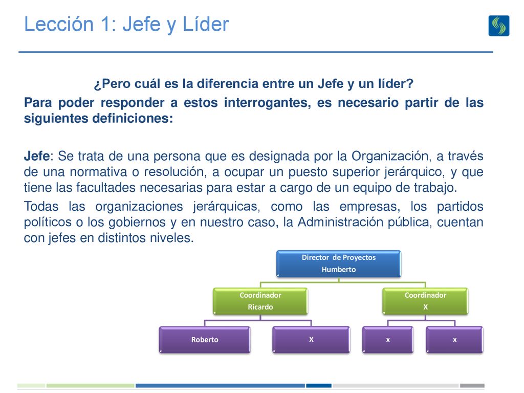 ¿Pero cuál es la diferencia entre un Jefe y un líder