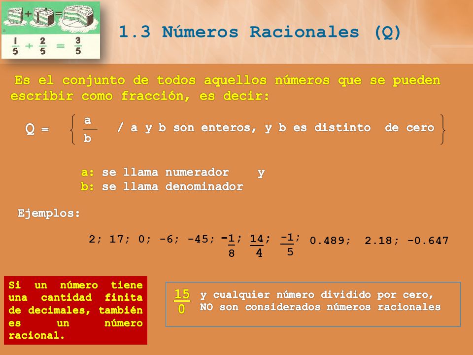 1.3 Números Racionales (Q)