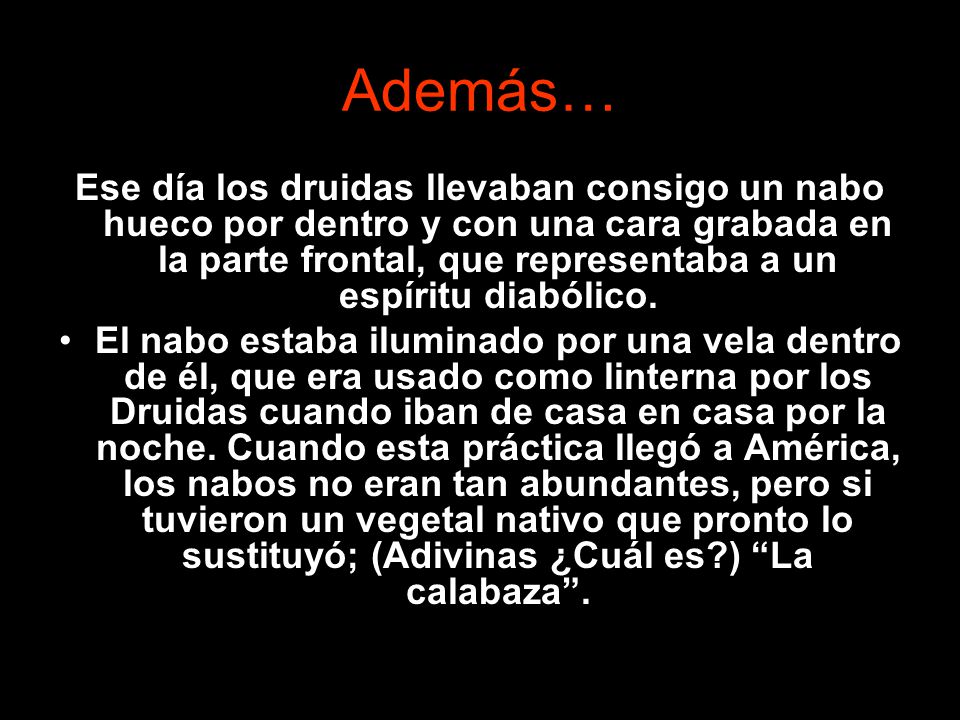 Además…