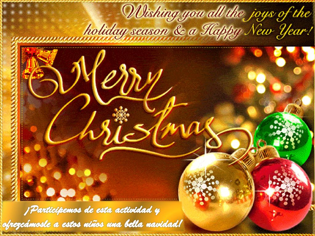 ¡Participemos de esta actividad y ofrezcámosle a estos niños una bella navidad!