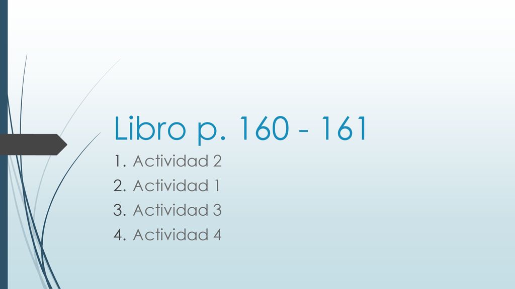 Libro p Actividad 2 Actividad 1 Actividad 3 Actividad 4
