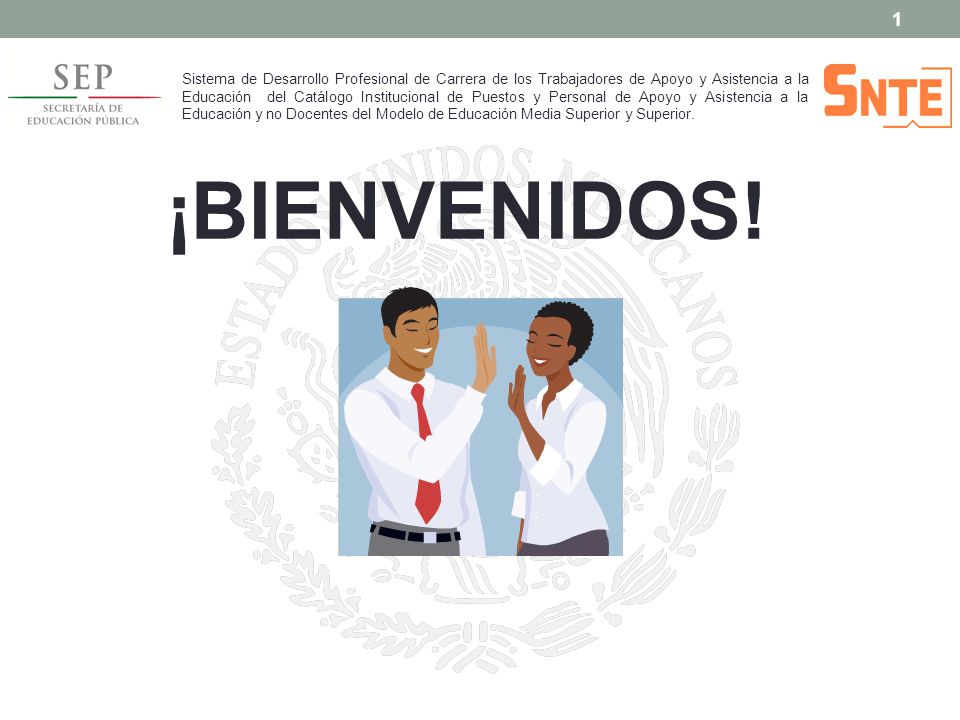 Sistema de Desarrollo Profesional de Carrera de los Trabajadores de Apoyo y Asistencia a la Educación del Catálogo Institucional de Puestos y Personal de Apoyo y Asistencia a la Educación y no Docentes del Modelo de Educación Media Superior y Superior.