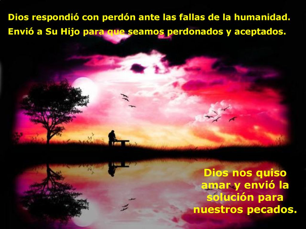 Dios nos quiso amar y envió la solución para nuestros pecados.