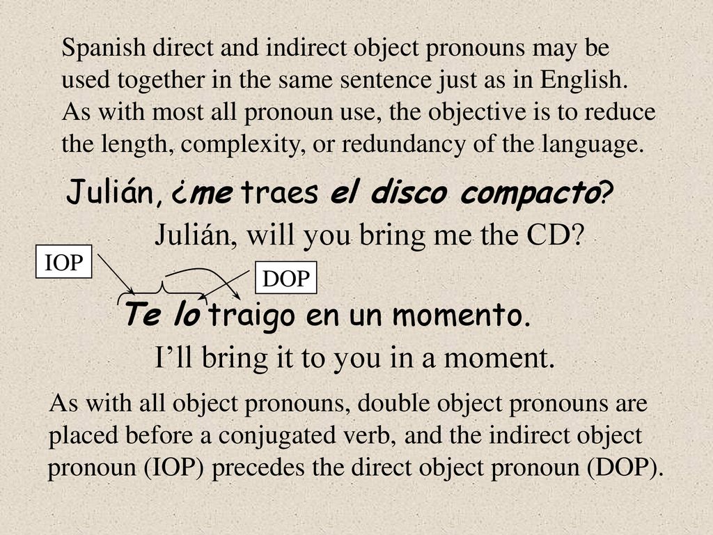 Julián, ¿me traes el disco compacto Julián, will you bring me the CD