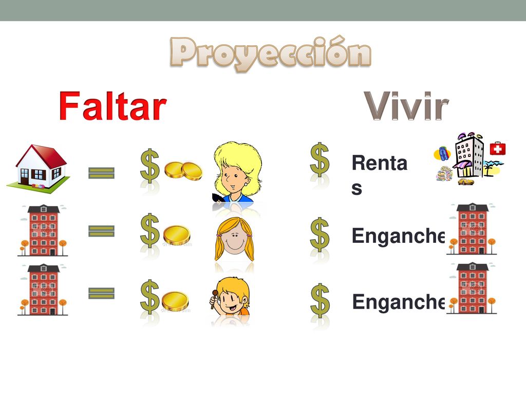 Proyección Faltar Vivir $ $ Rentas $ $ Enganche $ $ Enganche