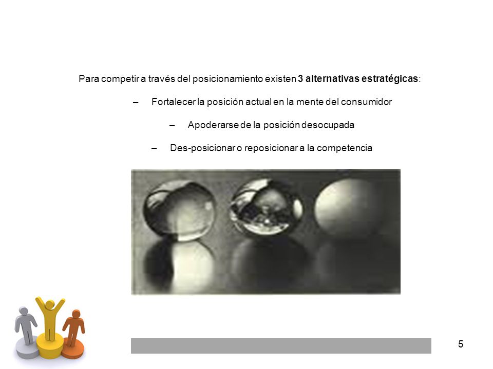 Fortalecer la posición actual en la mente del consumidor