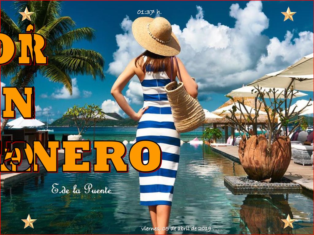 01:37 h. SOÑAR NO CUESTA DINERO viernes, 05 de abril de 2019 ……