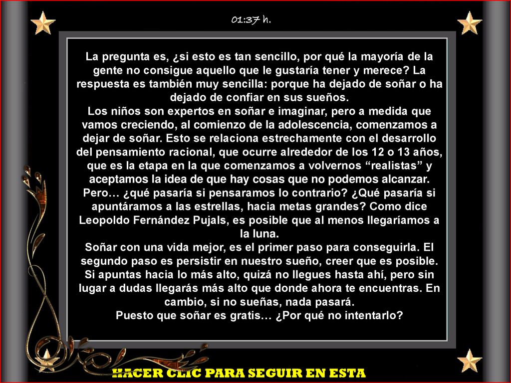 Puesto que soñar es gratis… ¿Por qué no intentarlo