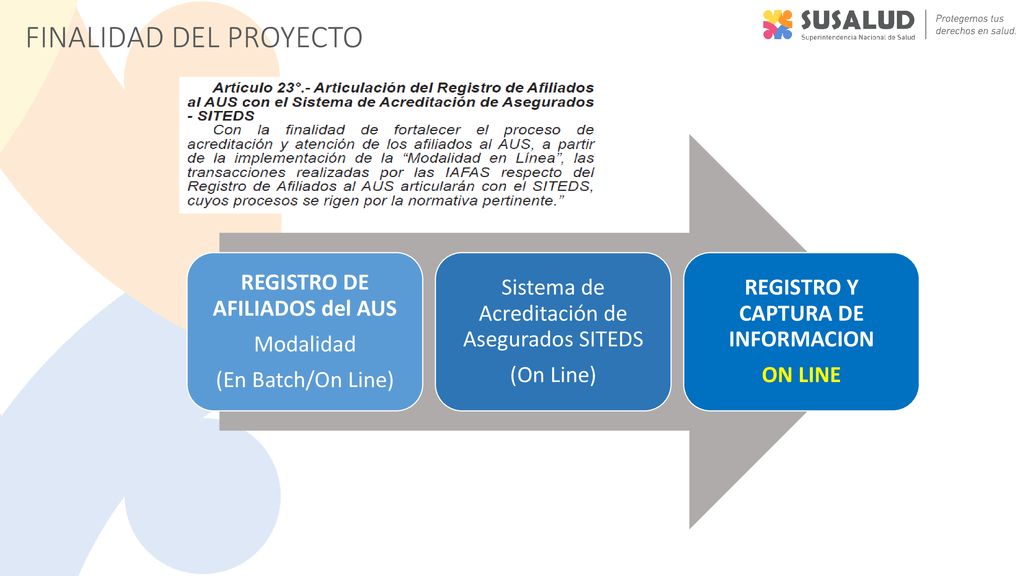 REGISTRO DE AFILIADOS del AUS REGISTRO Y CAPTURA DE INFORMACION