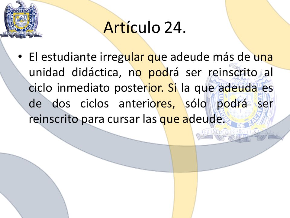 Artículo 24.