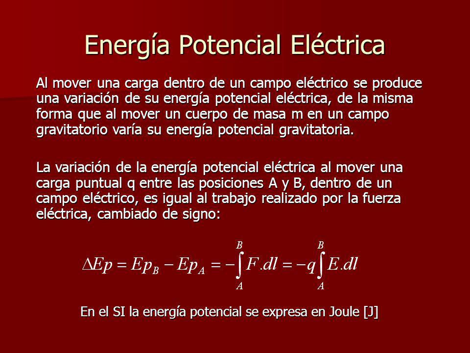 Energía Potencial Eléctrica
