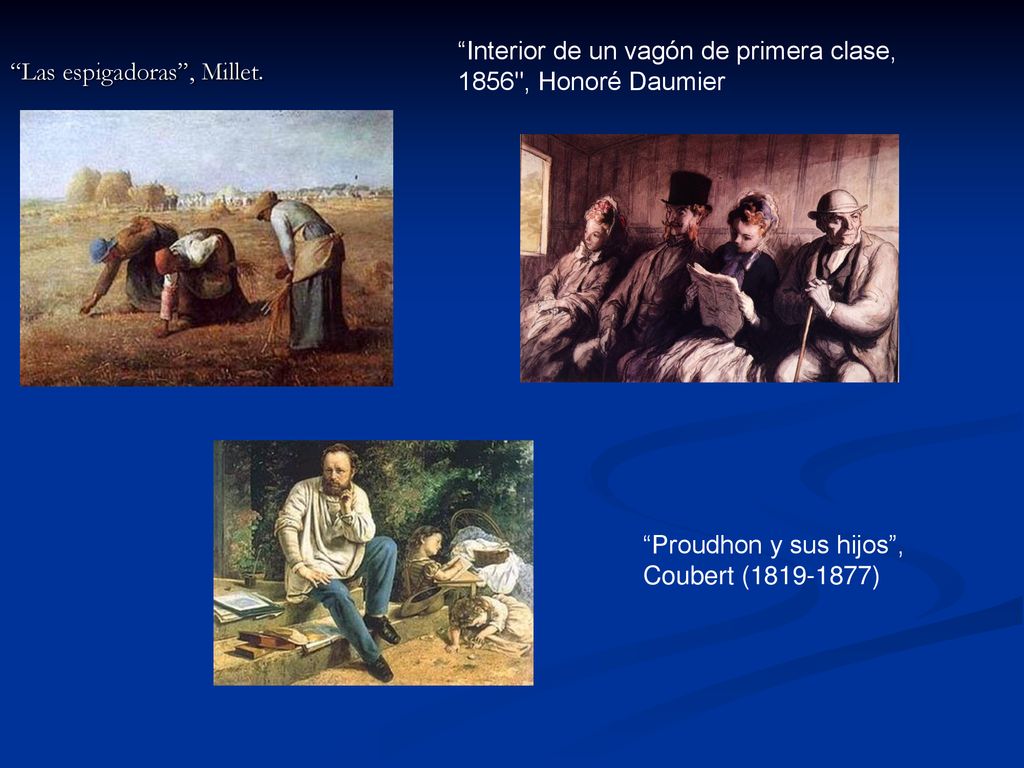 Interior de un vagón de primera clase, 1856 , Honoré Daumier
