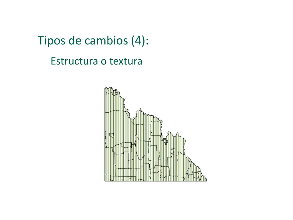 Tipos de cambios (4): Estructura o textura