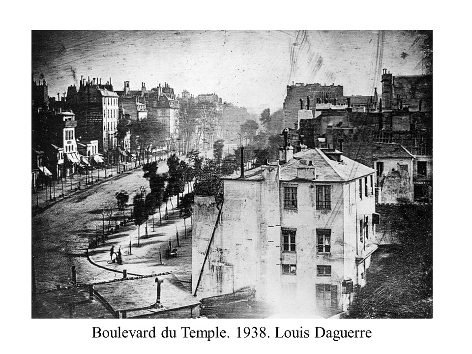 Boulevard du Temple Louis Daguerre