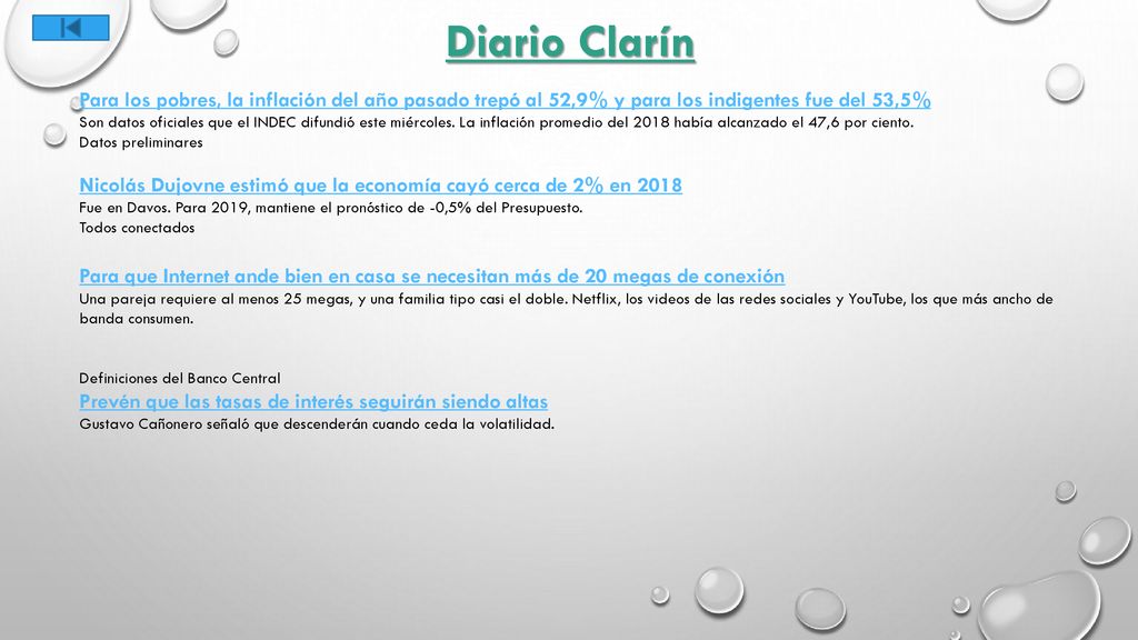 Diario Clarín Para los pobres, la inflación del año pasado trepó al 52,9% y para los indigentes fue del 53,5%