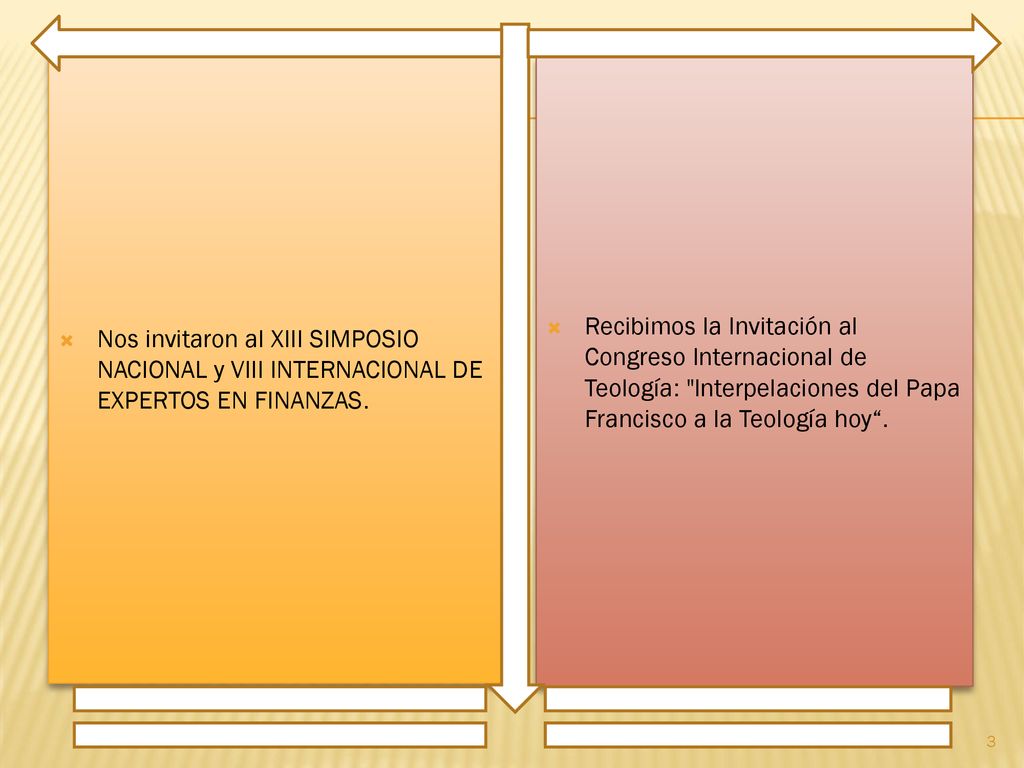 Nos invitaron al XIII SIMPOSIO NACIONAL y VIII INTERNACIONAL DE EXPERTOS EN FINANZAS.