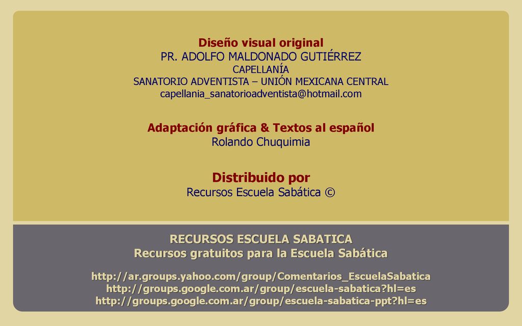 Distribuido por Diseño visual original PR. ADOLFO MALDONADO GUTIÉRREZ