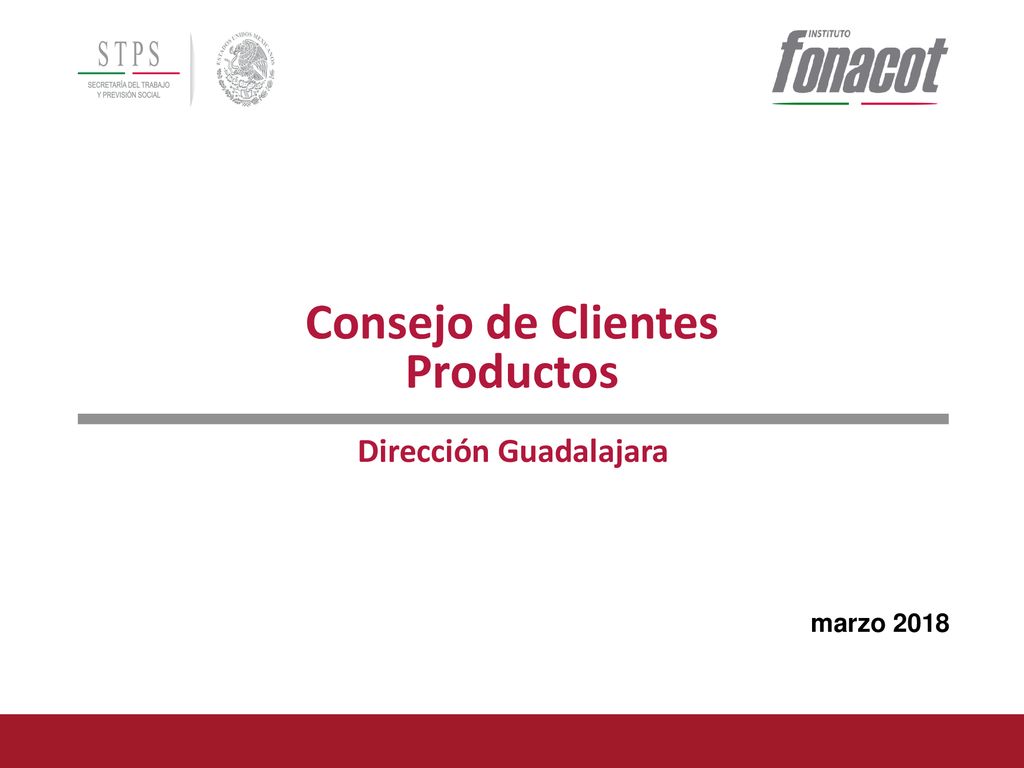 Consejo de Clientes Productos
