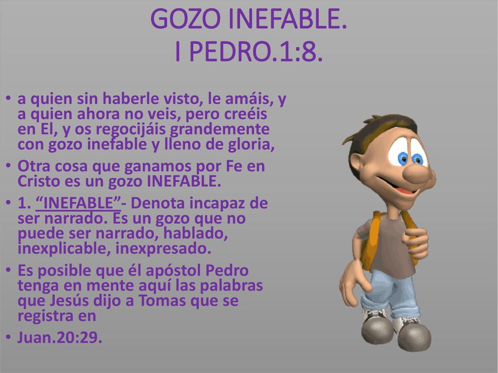 Lo Que Ganamos Por Fe En Cristo I Pedro 1 Ppt Descargar