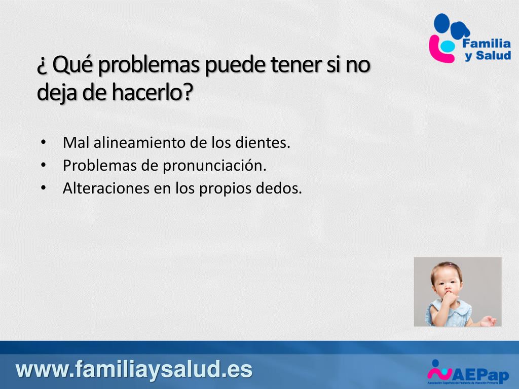 ¿ Qué problemas puede tener si no deja de hacerlo