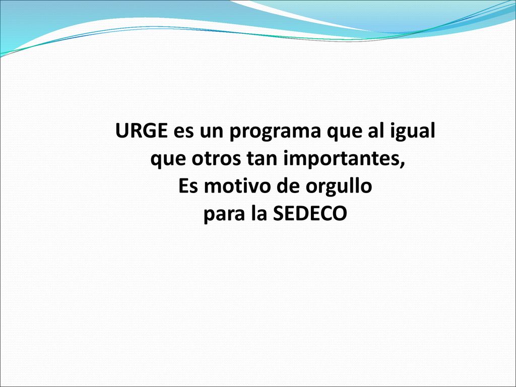 URGE es un programa que al igual que otros tan importantes,