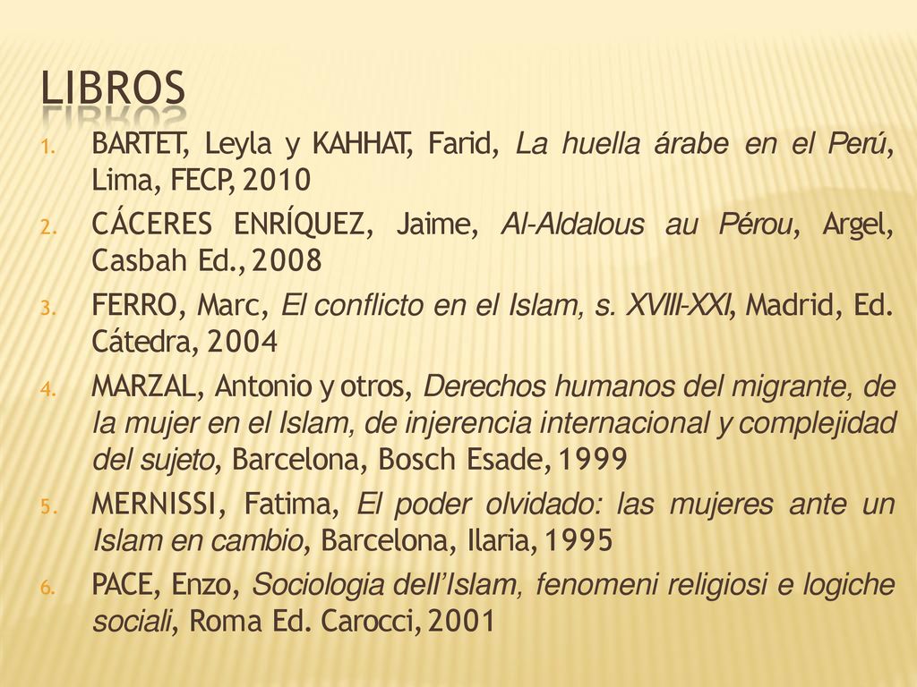 LIBROS BARTET, Leyla y KAHHAT, Farid, La huella árabe en el Perú, Lima, FECP,