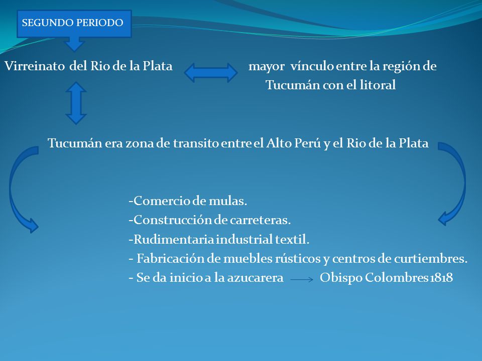Virreinato del Rio de la Plata mayor vínculo entre la región de
