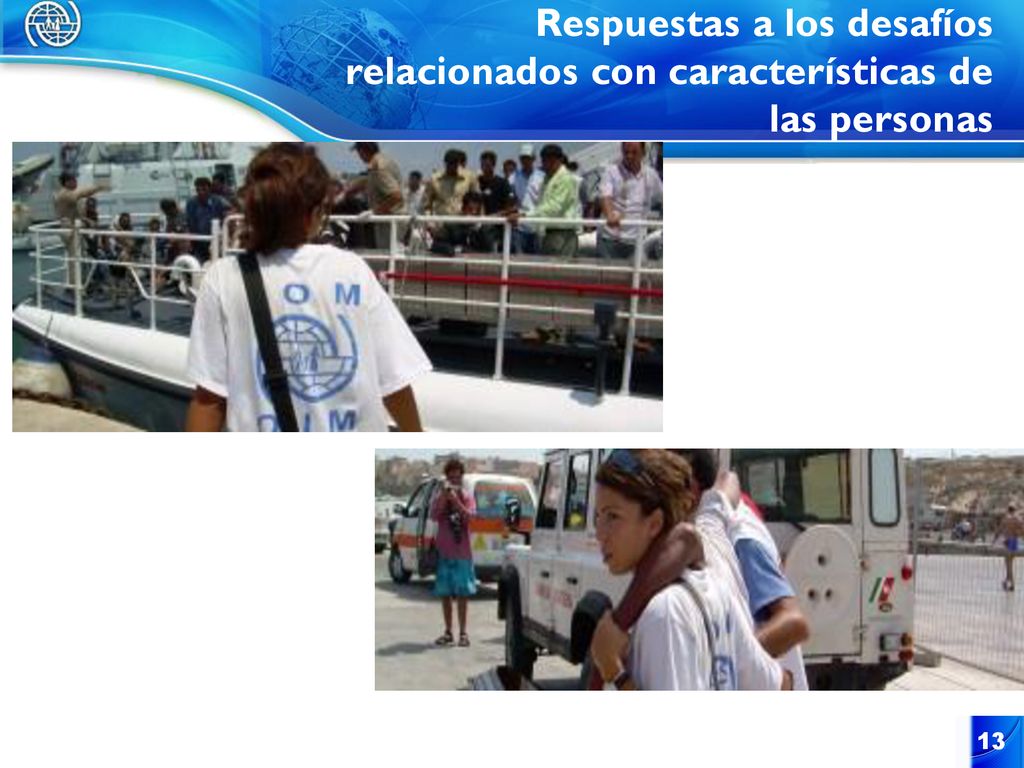 Respuestas a los desafíos relacionados con características de las personas