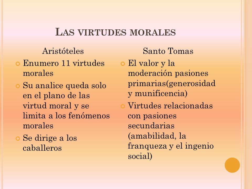 Las virtudes morales Aristóteles Enumero 11 virtudes morales