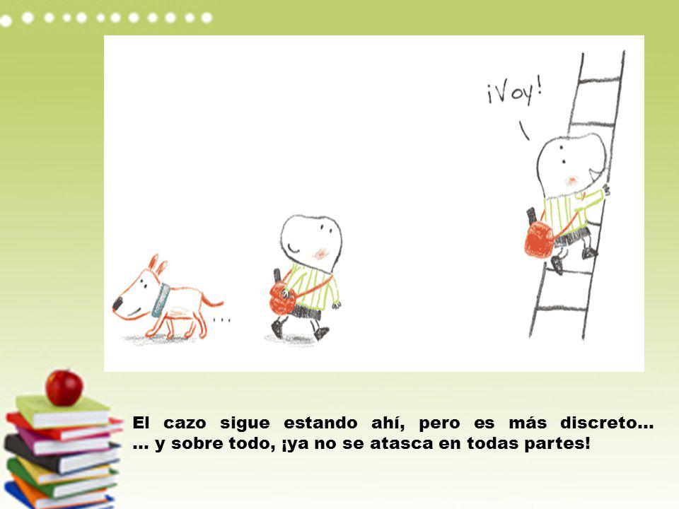 El cazo sigue estando ahí, pero es más discreto… … y sobre todo, ¡ya no se atasca en todas partes!