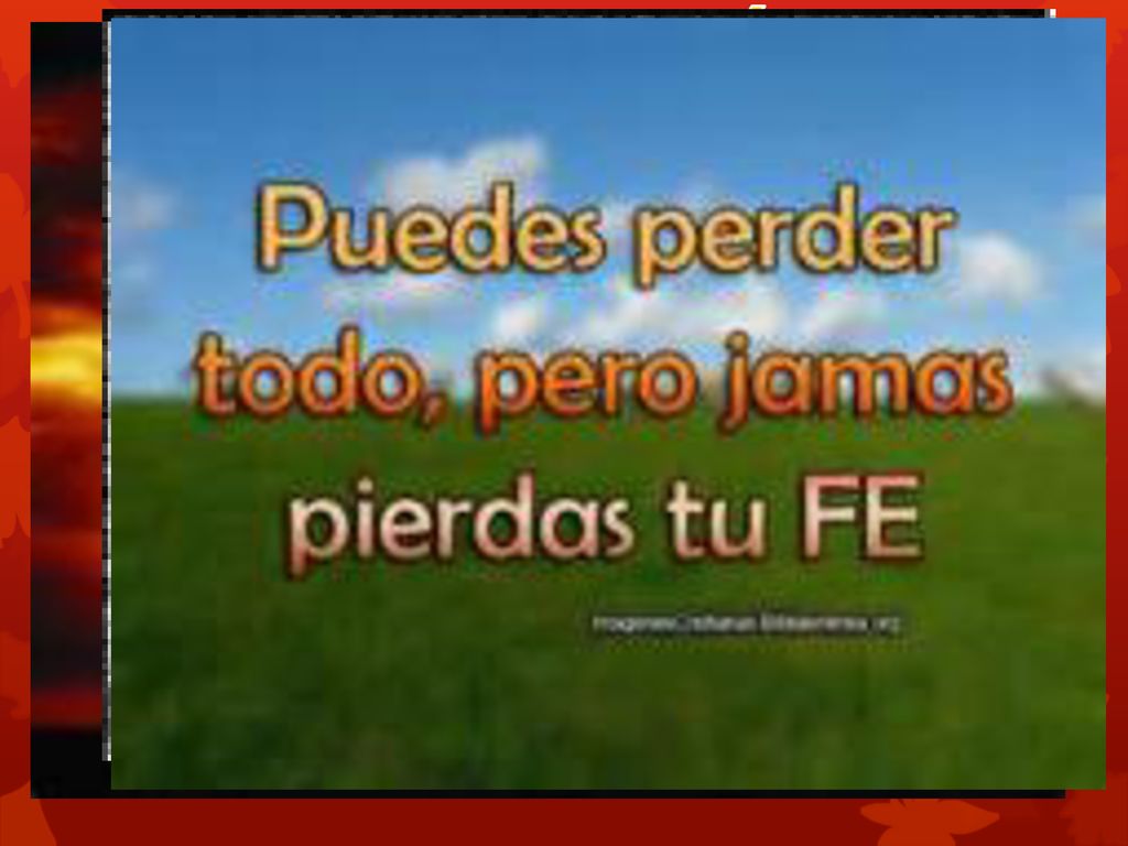 2. Que nuestra siembra debe ser un ejemplo para nuestra familia