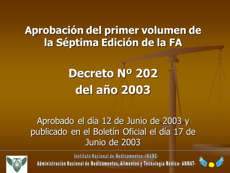 Aprobación del primer volumen de la Séptima Edición de la FA
