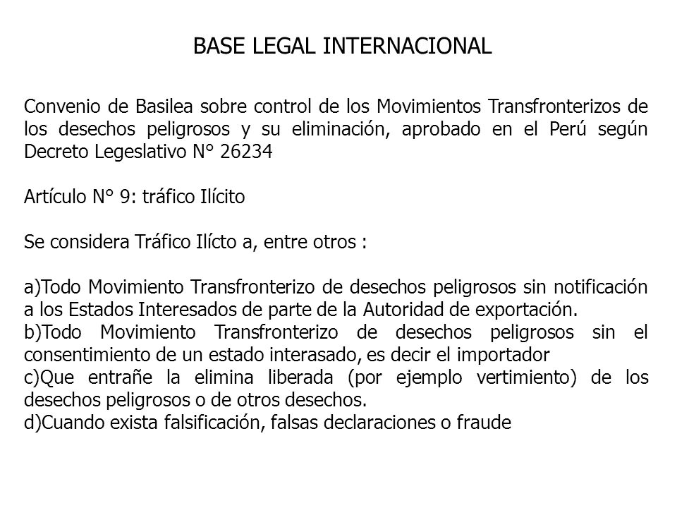 BASE LEGAL INTERNACIONAL