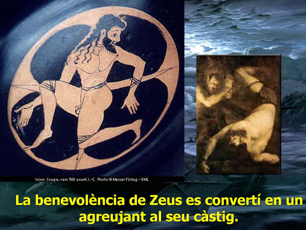 La benevolència de Zeus es convertí en un agreujant al seu càstig.