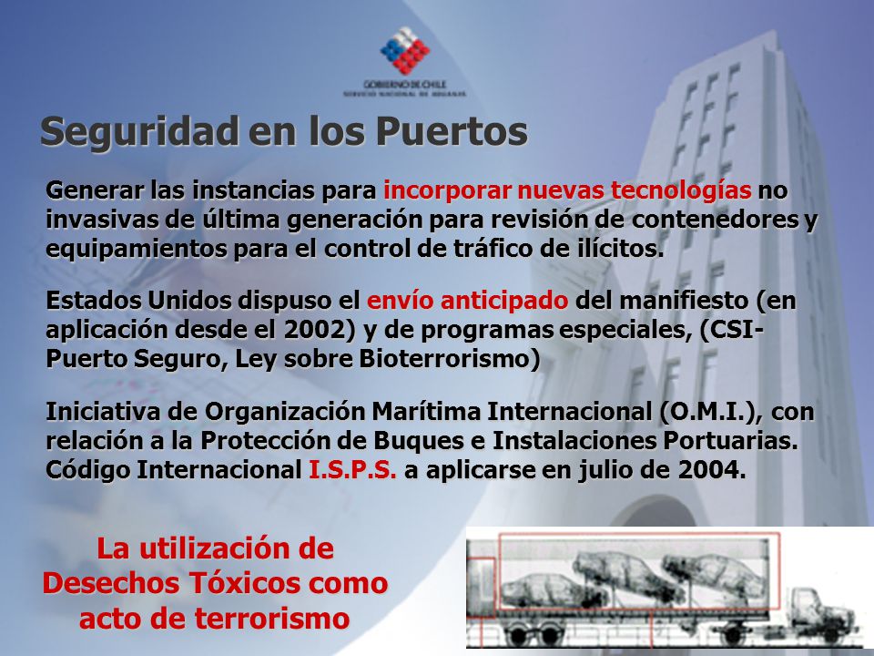 La utilización de Desechos Tóxicos como acto de terrorismo
