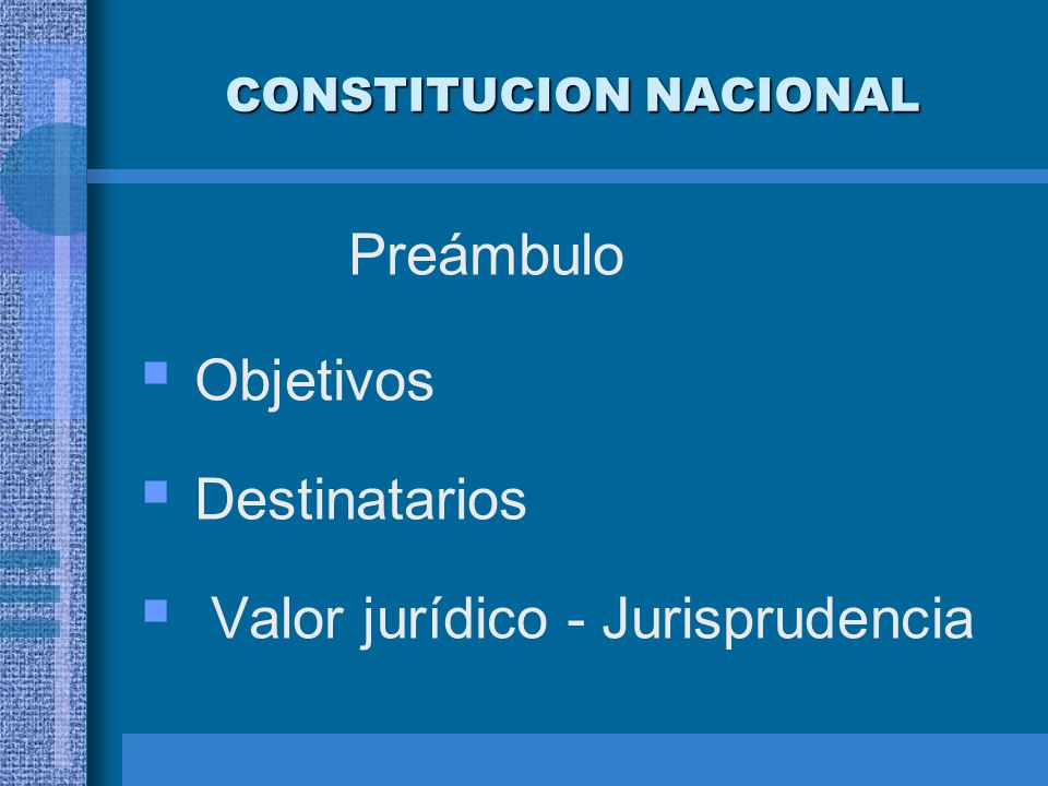 CONSTITUCION NACIONAL