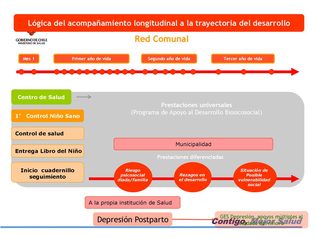 Lógica del acompañamiento longitudinal a la trayectoria del desarrollo