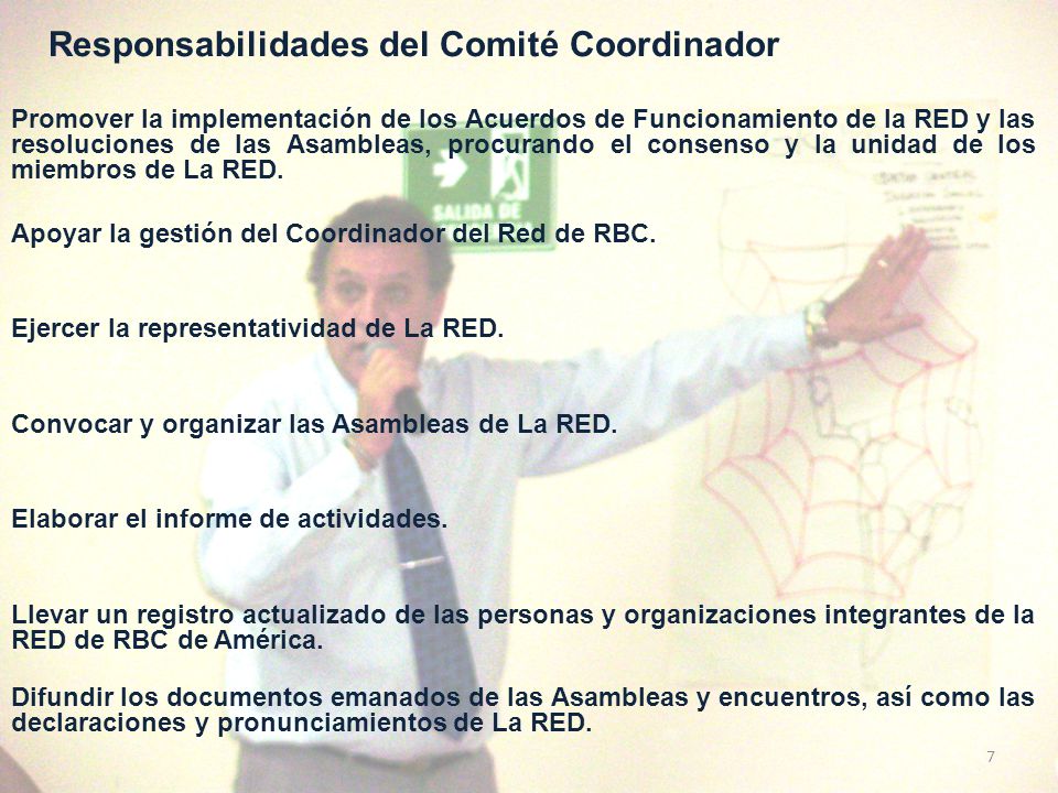 Responsabilidades del Comité Coordinador