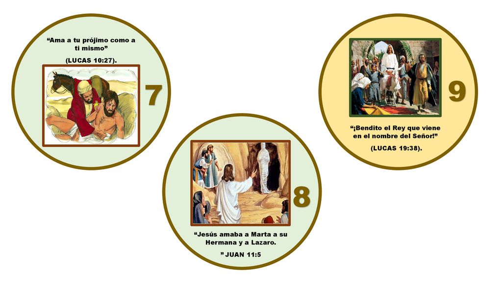 9 7 8 Ama a tu prójimo como a ti mismo (LUCAS 10:27).