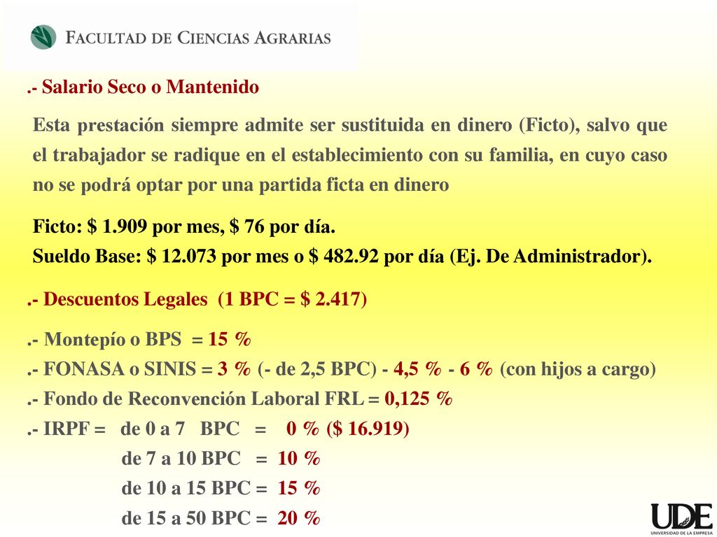 Ficto: $ por mes, $ 76 por día.