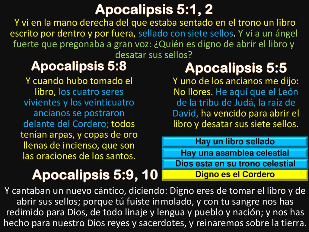 Hay una asamblea celestial Dios esta en su trono celestial