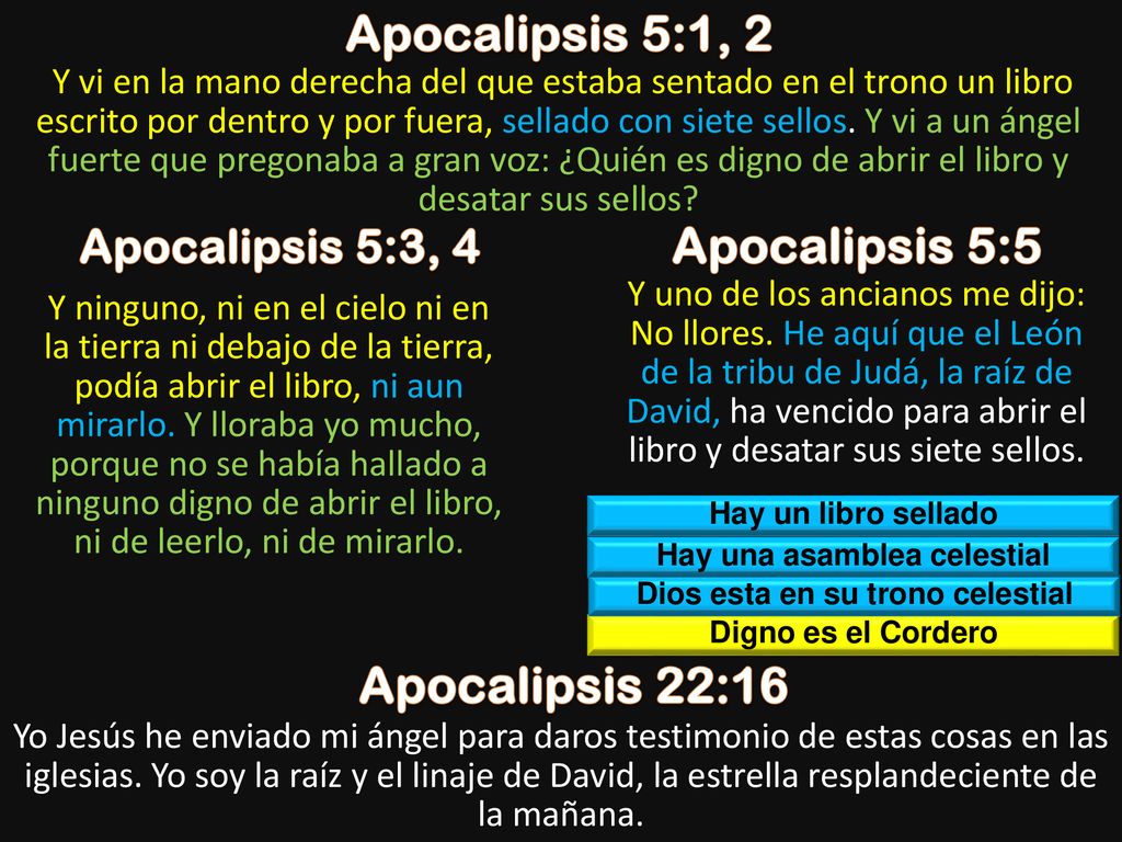 Hay una asamblea celestial Dios esta en su trono celestial