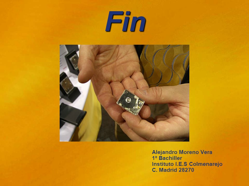 Fin Alejandro Moreno Vera 1º Bachiller Instituto I.E.S Colmenarejo