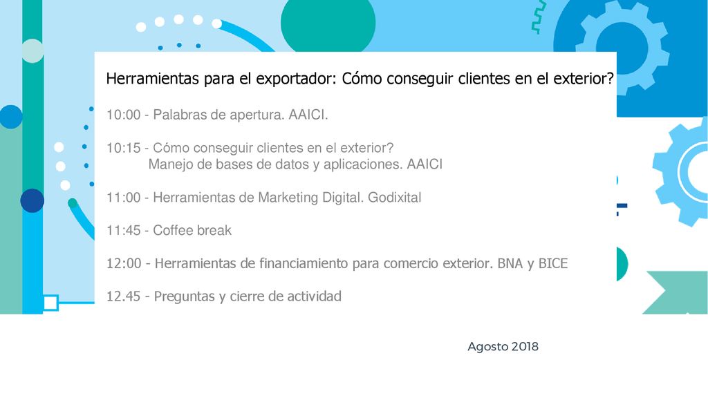 Herramientas para el exportador: Cómo conseguir clientes en el exterior ​