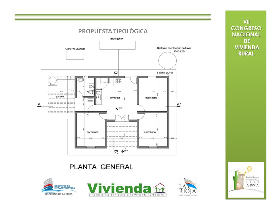 VII CONGRESO NACIONAL DE VIVIENDA RURAL PROPUESTA TIPOLÓGICA