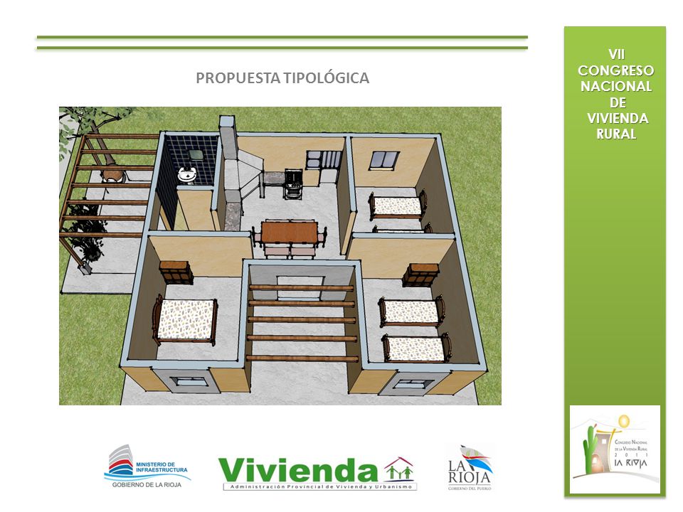 VII CONGRESO NACIONAL DE VIVIENDA RURAL PROPUESTA TIPOLÓGICA