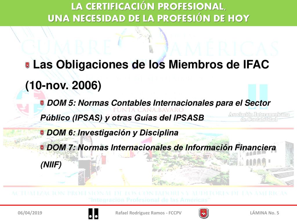 LA CERTIFICACIÓN PROFESIONAL, UNA NECESIDAD DE LA PROFESIÓN DE HOY