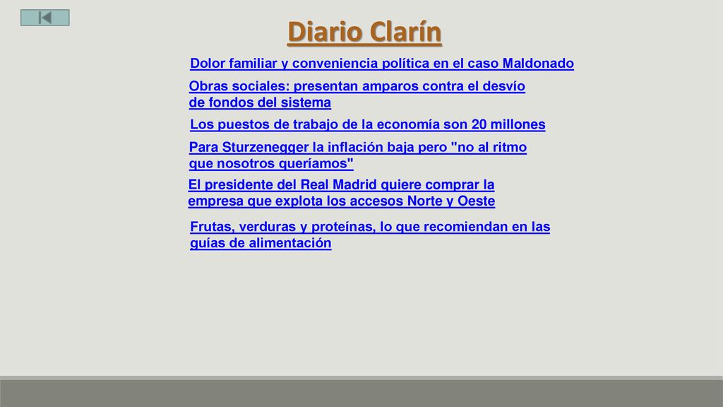 Diario Clarín Dolor familiar y conveniencia política en el caso Maldonado. Obras sociales: presentan amparos contra el desvío de fondos del sistema.